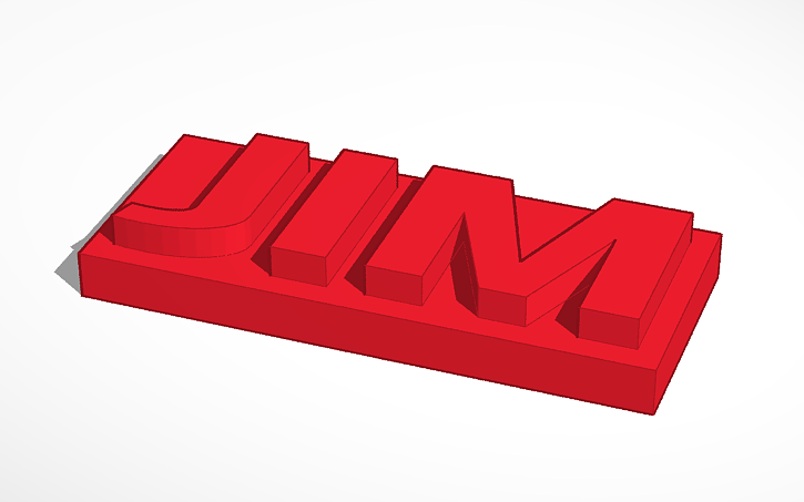 3D design jim - Tinkercad