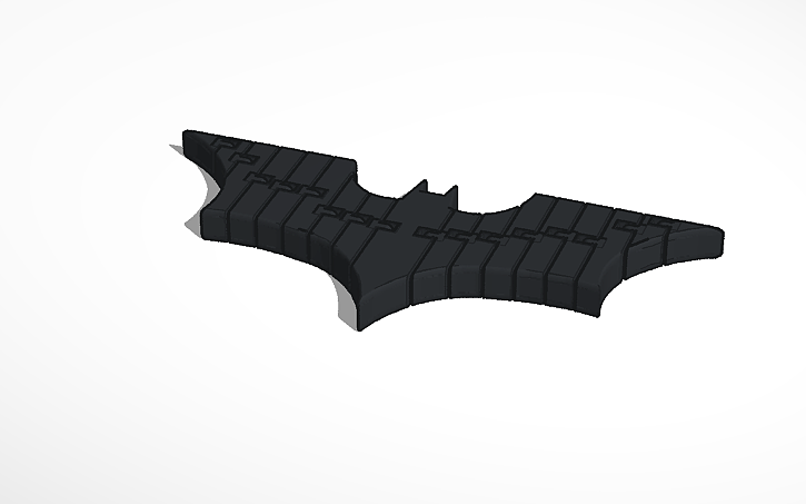 3D design Articulated Bat - Tinkercad