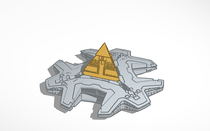 3D design Stargate SG1 Goa'uld Hatak - Tinkercad