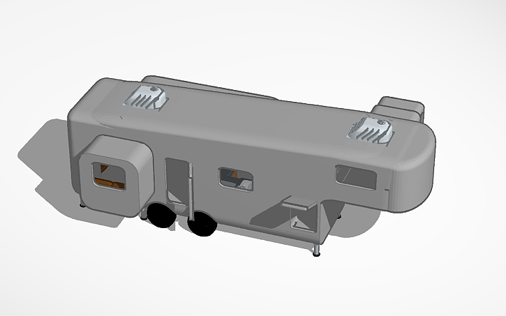 3D design rv/camper - Tinkercad