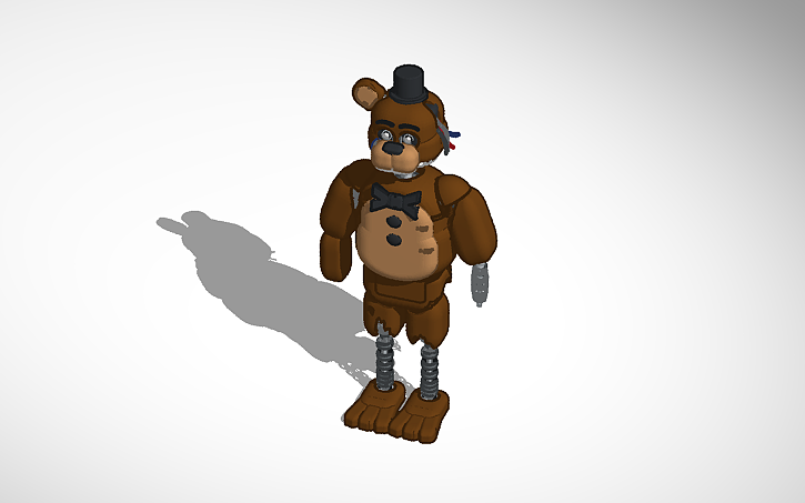 3D design Copy of ignited Freddy tjoc - Tinkercad