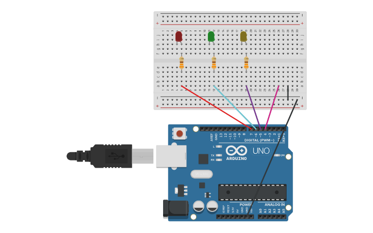 Circuit design Strings methods - Tinkercad