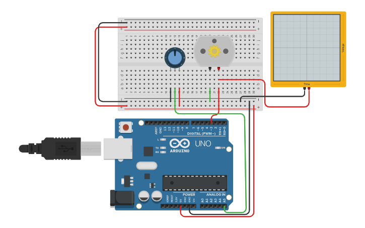 Circuit design Lab 4 parte 1 - Tinkercad