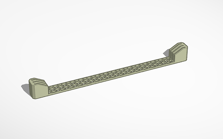 3D design A1 mini Build Plate Holder - Tinkercad