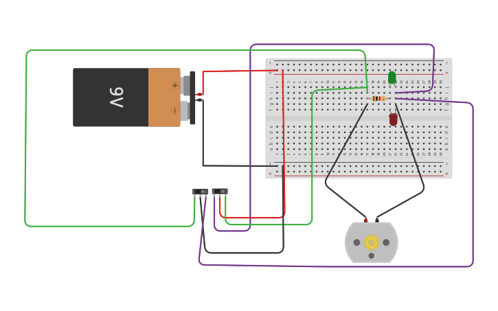 Circuit design Practica 4 - Tinkercad