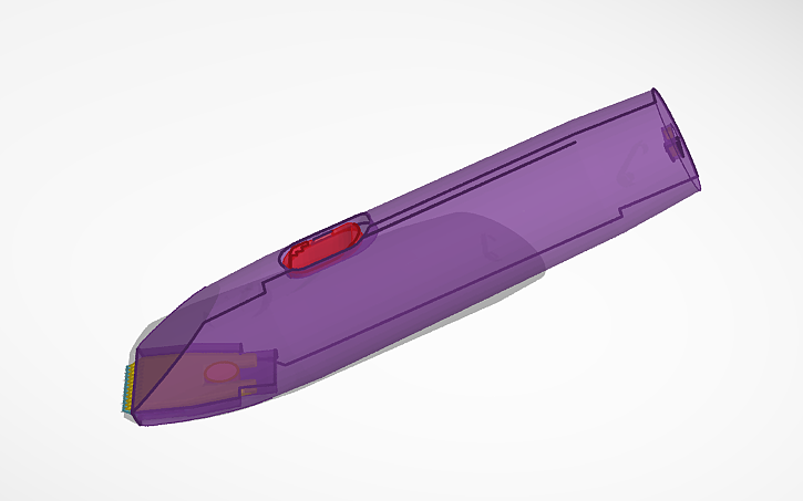 3D design Hair Trimmer SIM LAB - Tinkercad
