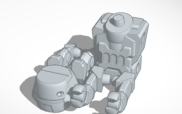 3D design Zee (RoboMorph!) - Tinkercad