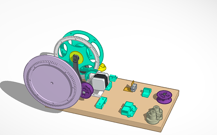 3D design Maquina de filamento - Tinkercad