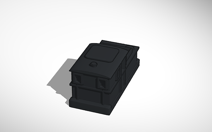 3D design accurate twr LNER Y1 CLASS SHELL - Tinkercad