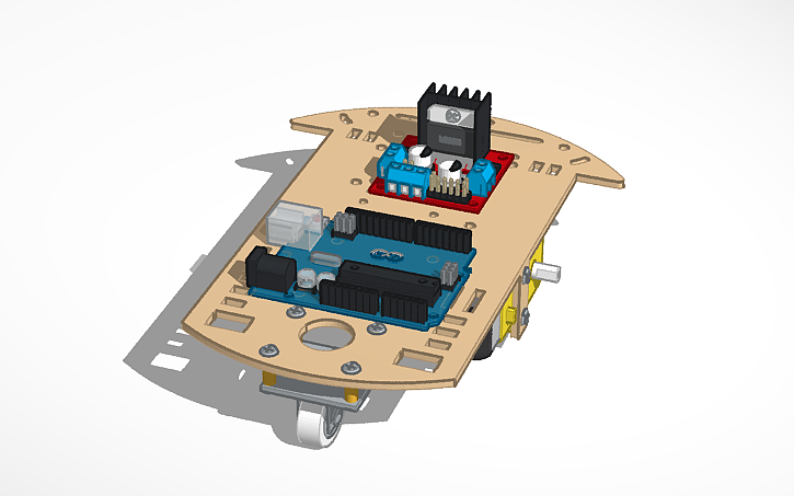 3D design 3D Project simulation - with Arduino - Tinkercad