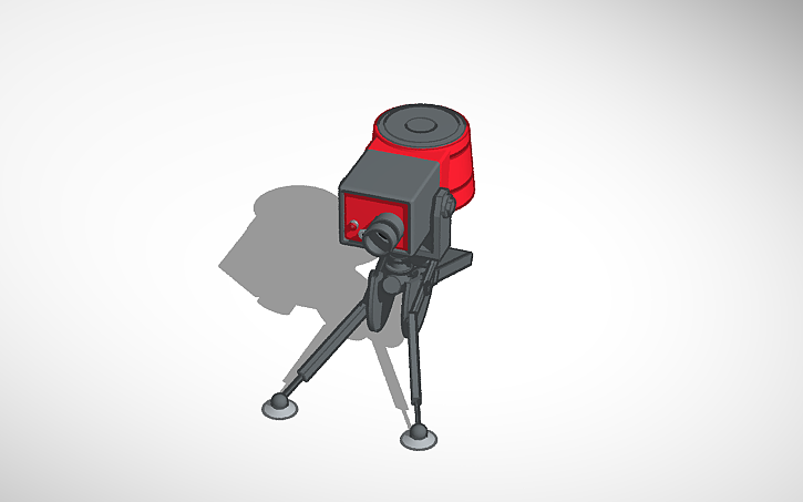 3D design Mini sentry - Tinkercad