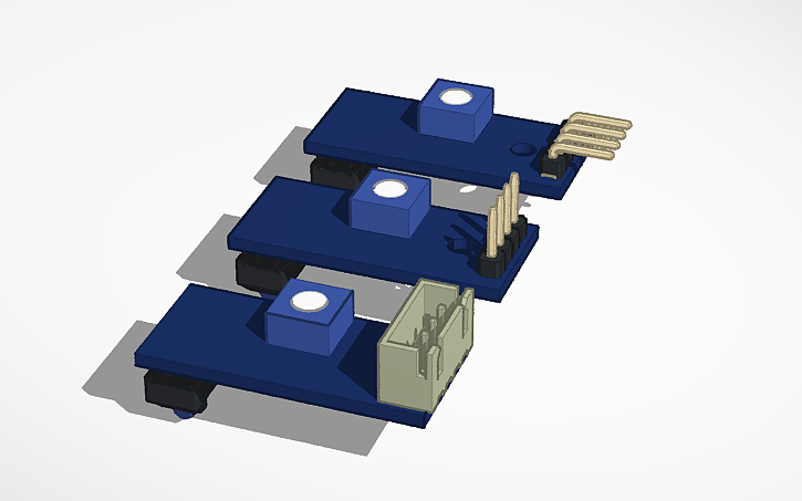 3D design TCRT5000 Module - Tinkercad