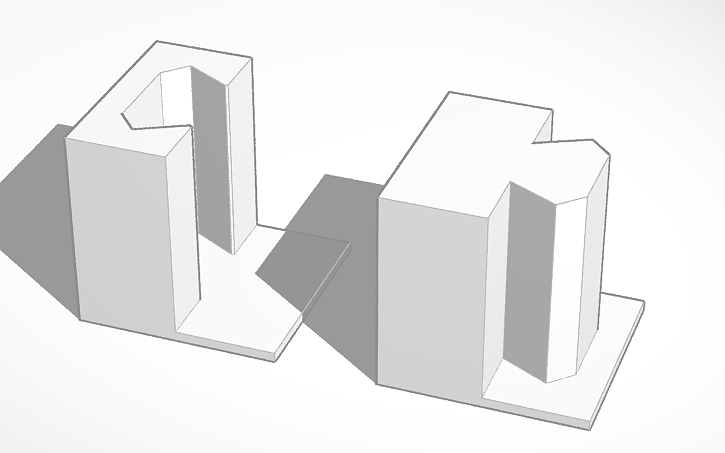 3D design Interlocking Connector - Tinkercad