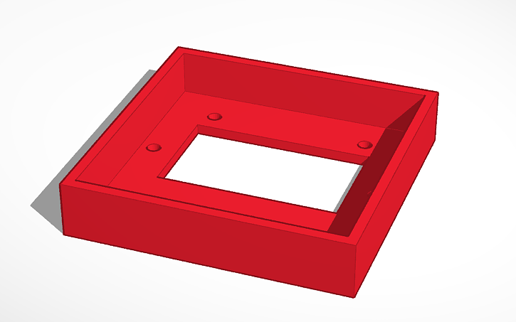 Arduino Display Box 3d 3D design Arduino_display_I2C_Oled_128x64 - Tinkercad