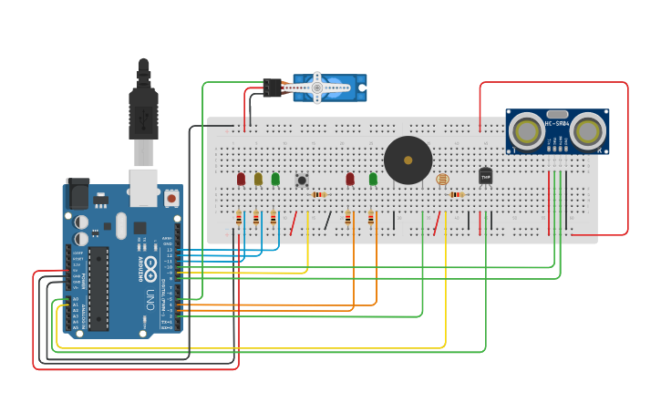 Circuit design Course-Work - Tinkercad