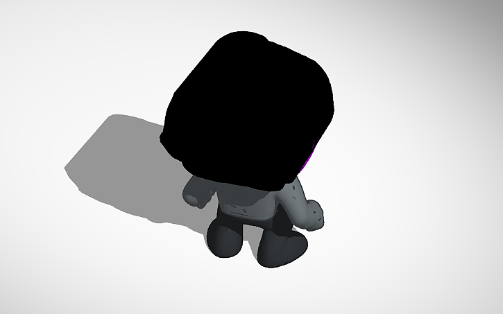 3D design funko pop - Tinkercad