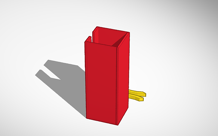 3D design Toothpaste Dispenser - Tinkercad