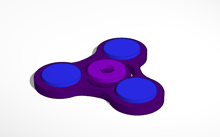 3D design Fidget Buttons - Tinkercad