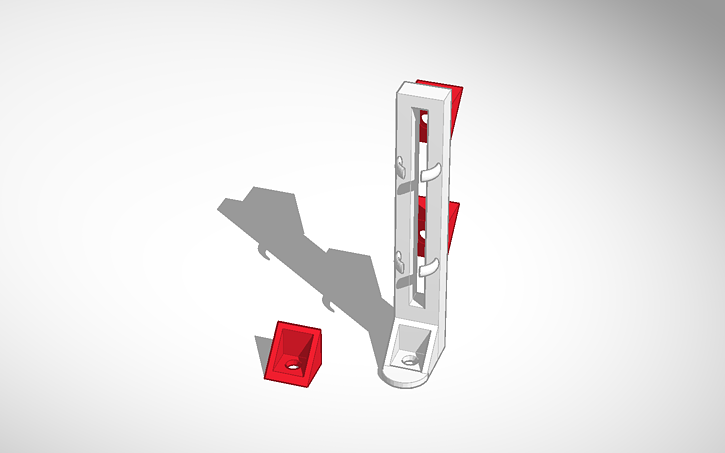3D design GPU Sag Preventer v2 - Tinkercad