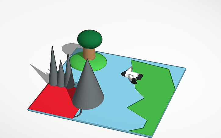 3D design Survival planet (RP for T Cad) - Tinkercad