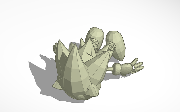 3D design Sonic The Hedgehog (Xtreme) - Tinkercad