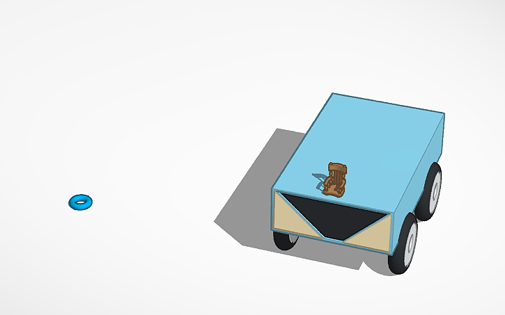 3D design Copy of Start of a space rover - Tinkercad