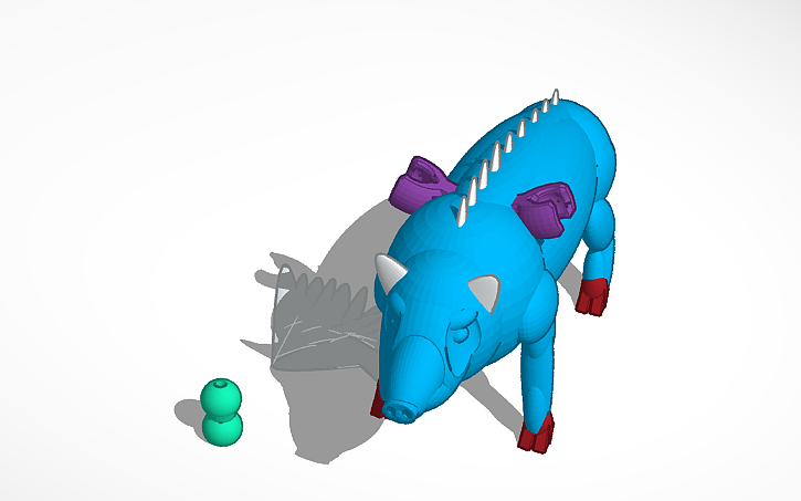 3D design Animal - Tinkercad
