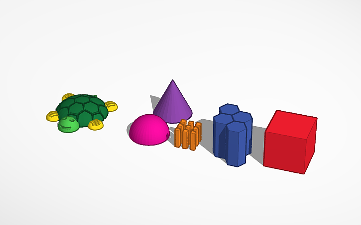 3D design Make a Turtle Tutorial - Tinkercad