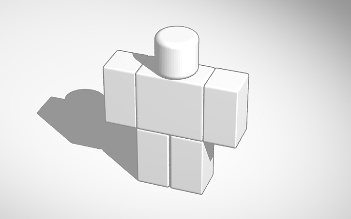 3D design Roblox r6 - Tinkercad
