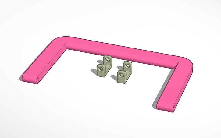 3D design Handle Connector and Handle TinkerCad - Tinkercad