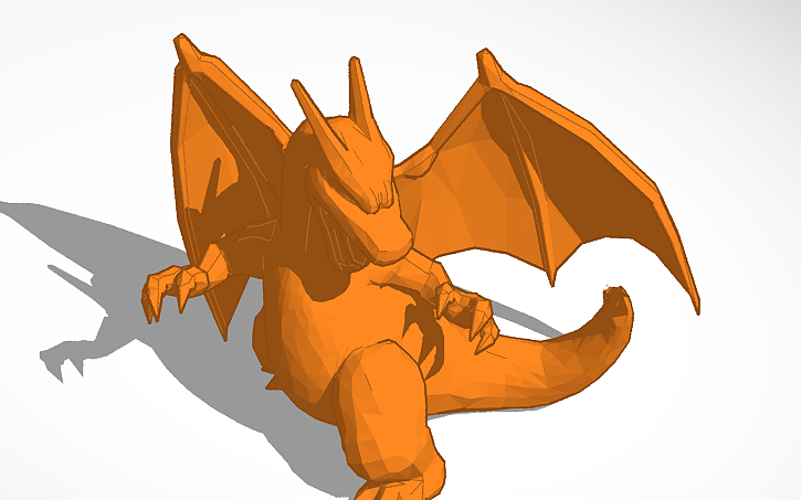 Charizard Deign 3D design Charizard - Tinkercad