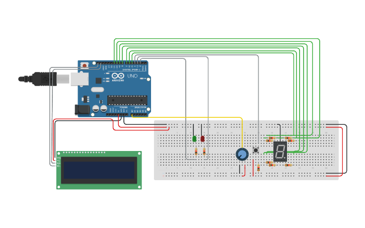 Arduino Tp Module Circuit design TP Arduino - Tinkercad