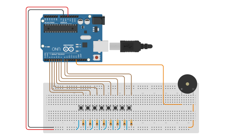 Circuit design Lab task 4 - Tinkercad