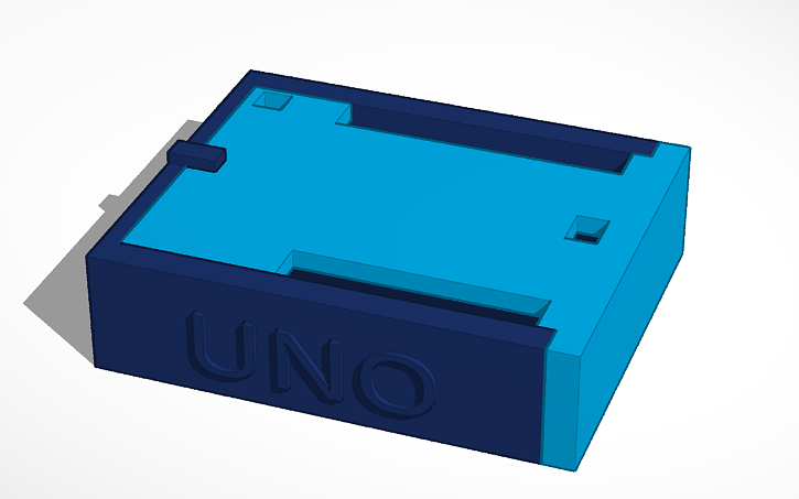 Arduino Pro Tinker Box 3D design Eco box for Arduino Uno - Tinkercad