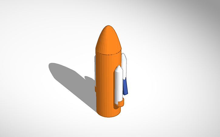 3D design Basic Nasa Rocket and Shuttle Design - Tinkercad