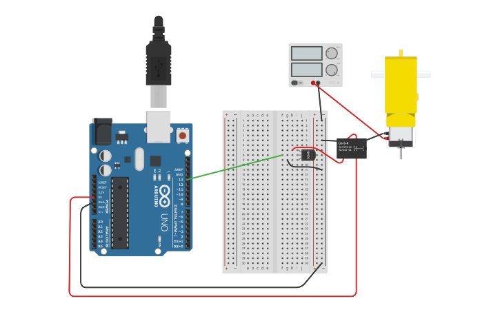 How To Design Rly Circuit design Relay - Tinkercad
