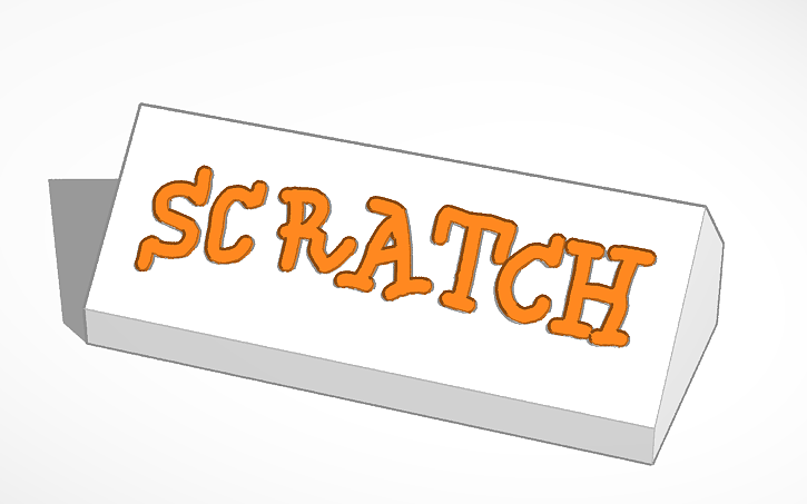 Skratch Design 3D design Scratch - Tinkercad