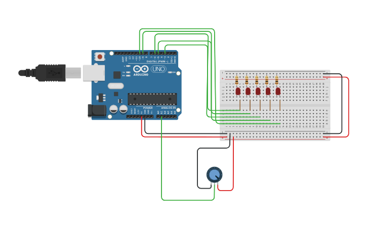 Circuit design WEEK 1 - TASK 2 - Tinkercad