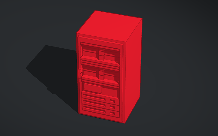 3D design Server Rack - Tinkercad