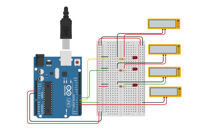Circuit design Power and Current Limits - Tinkercad