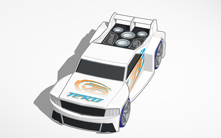 Acceleracers 3d Model 3D design Acceleracers Teku Bassline - Tinkercad