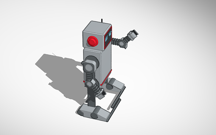 3D design Walker robot - Tinkercad
