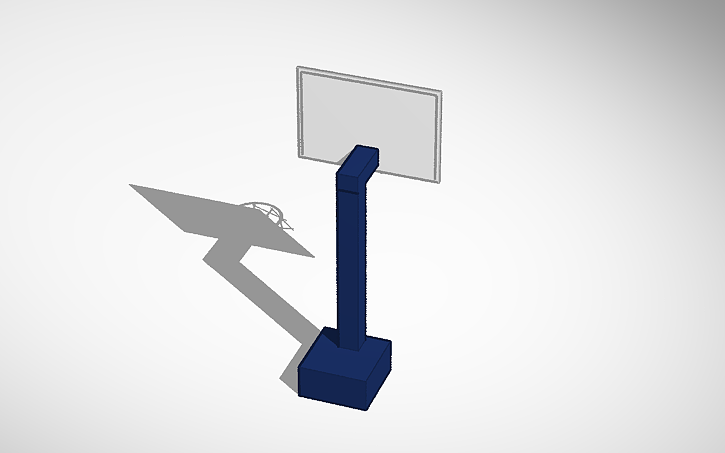 3D design Basketball Net - Tinkercad