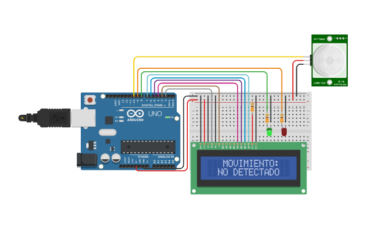 Circuit design DMPA 10 TEMP - Tinkercad