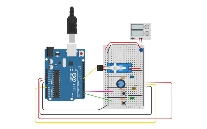 Circuit design Lab 1 - Tinkercad