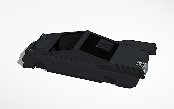 3D design My Batmobile - Tinkercad