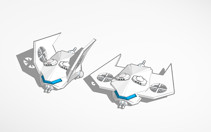 3D design Special Forces VTOL - Tinkercad