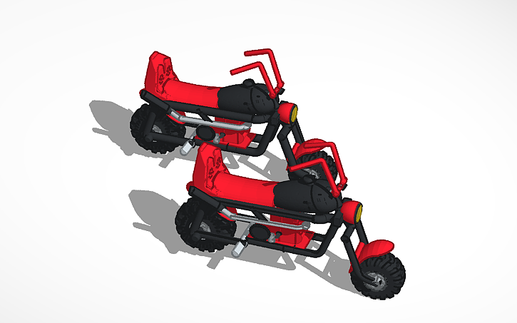 3D design Mini bike - Tinkercad
