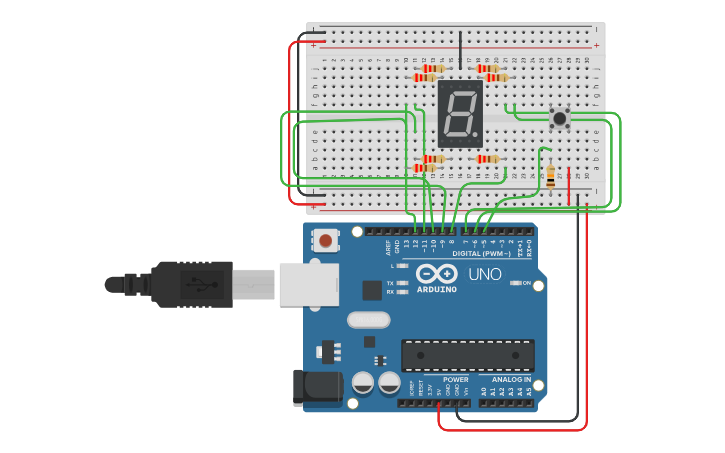 Exo2 Installations Circuit design TP6_EXO2 - Tinkercad
