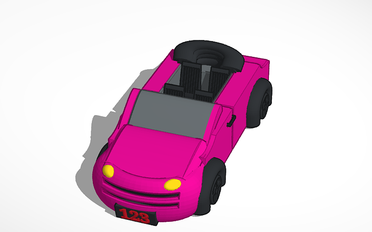 3D design Car - Tinkercad